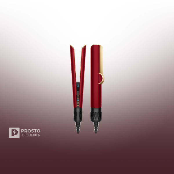 Выпрямитель Dyson Airstrait HT01 Red Velvet/Gold Наша Вилка